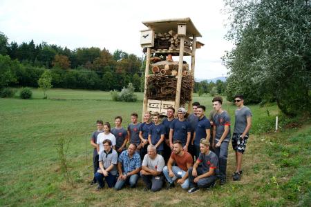 Lebensturm Bystronic Einweihung Archehof Neuhof